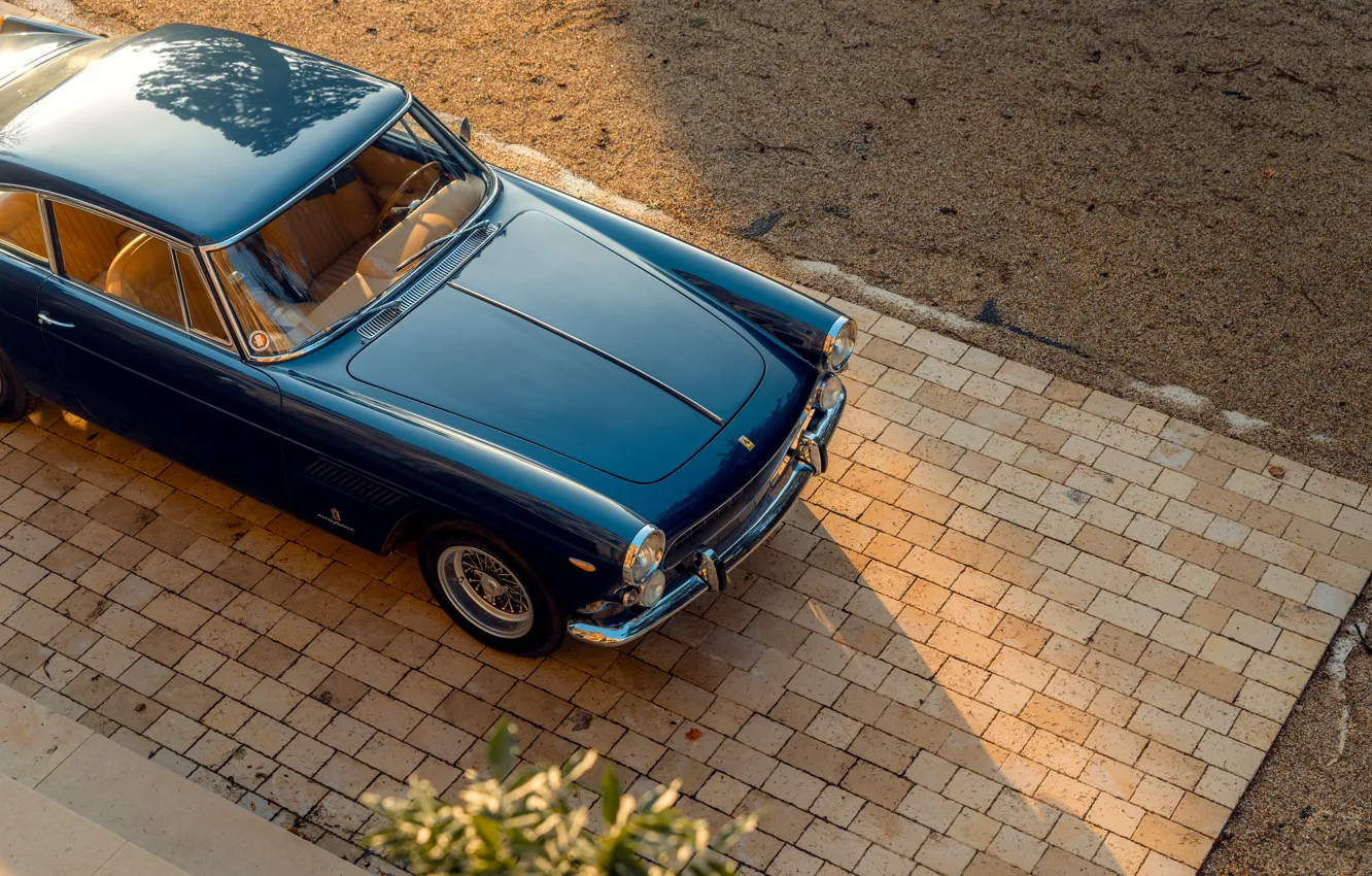 Фото обои Ferrari, close-up, 1963, 250, Ferrari 250 GTE 2+2