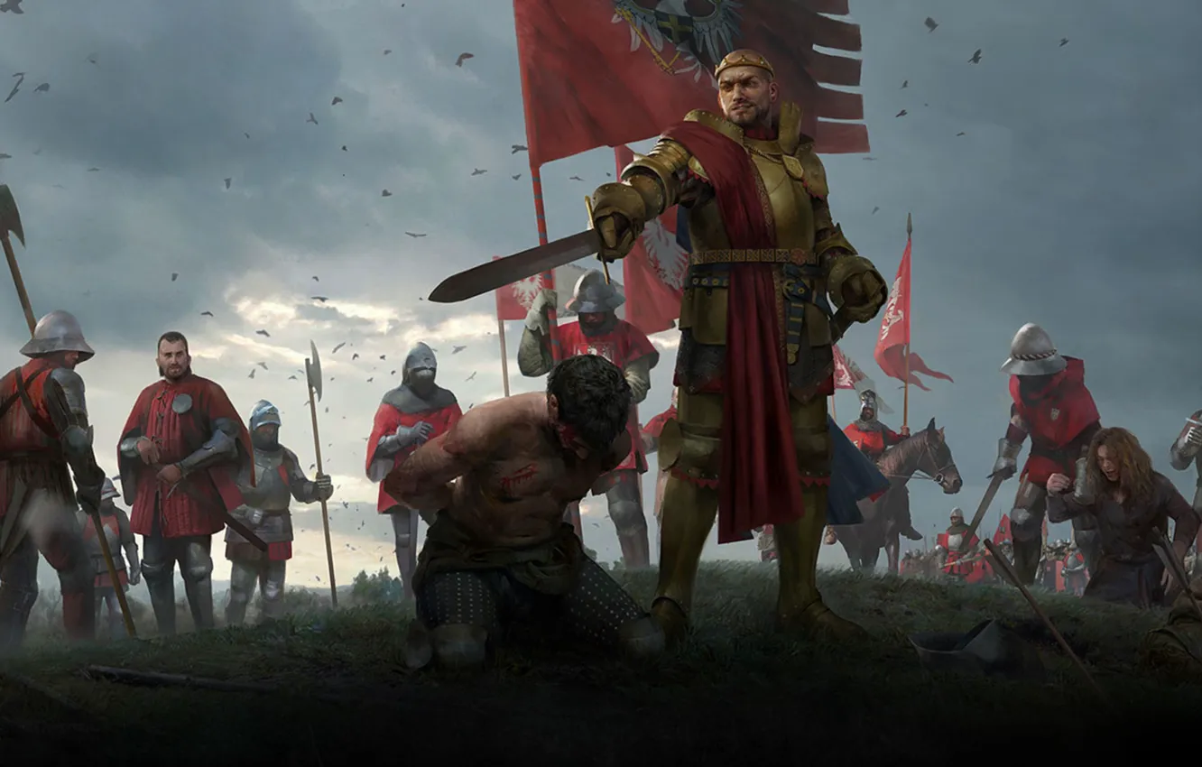 Фото обои Gwent, Гвинт, Gwent :The Witcher Card Game, Гвинт: Ведьмак. Карточная Игра, Король Радовид V, Железная …