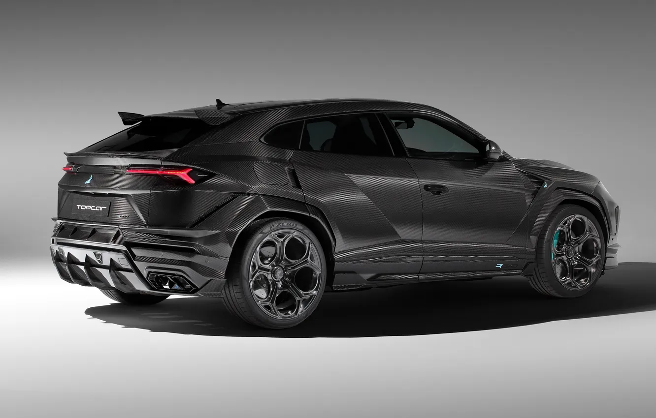 Фото обои Shark, Вид сбоку, Carbon Edition, Lamborghini Urus, Top Car, Rear, Tuning Car, 2024