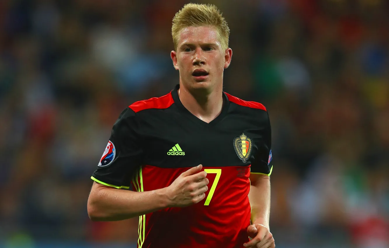 Фото обои Бельгия, футболист, leader, footballer, Чемпионат Европы, Евро 2016, Belgium. Euro 2016, Kevin De Bruyne