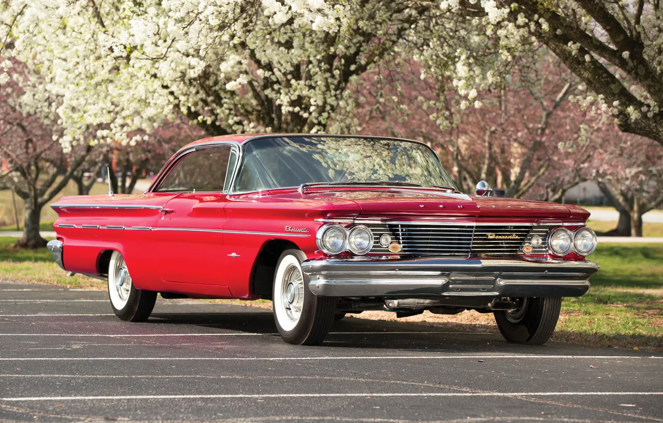 Фото обои купе, 1960, Coupe, Pontiac, понтиак, Sport, Bonneville, бонневиль