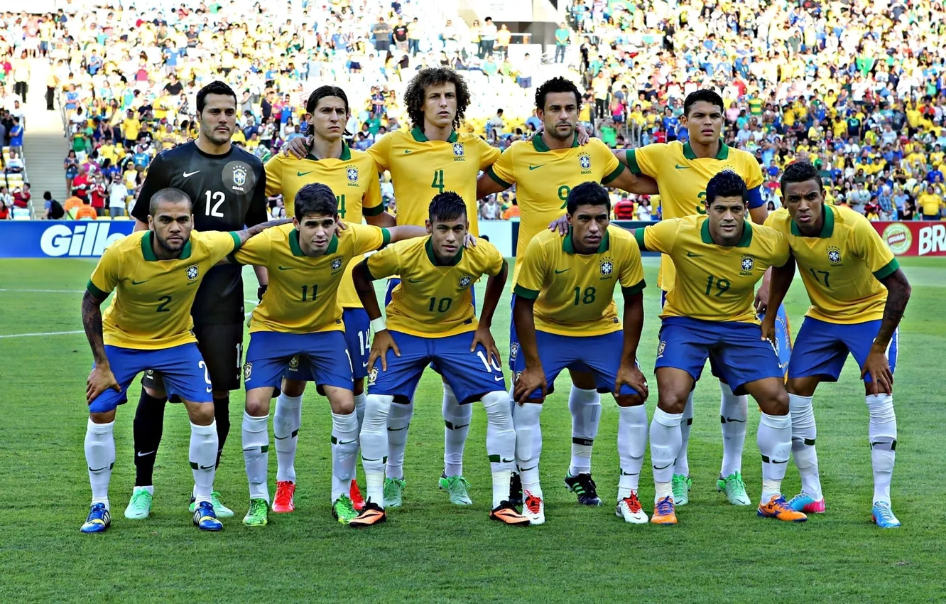Фото обои brazil, ronaldinho, футбольные обои 2013