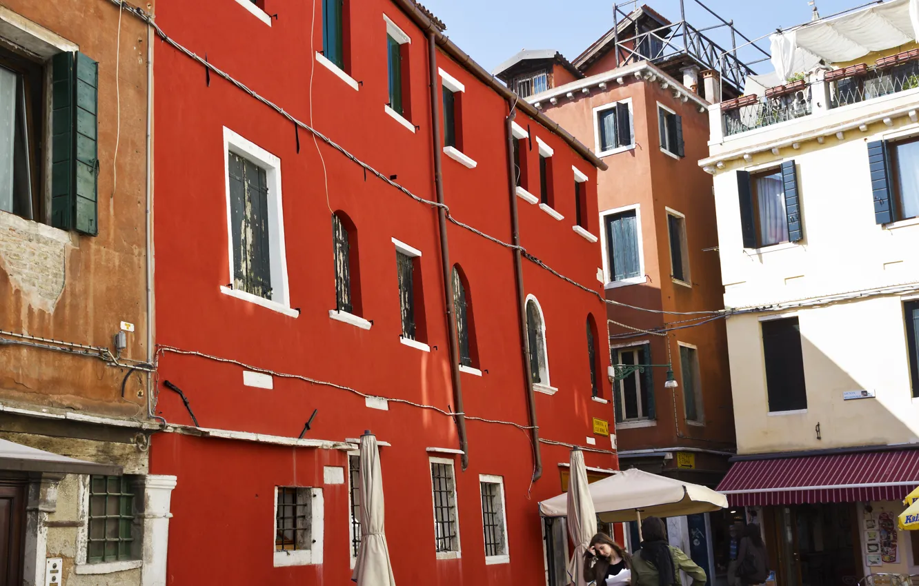Фото обои Италия, Венеция, Здания, Italy, Venice, Italia, Venezia, Buildings
