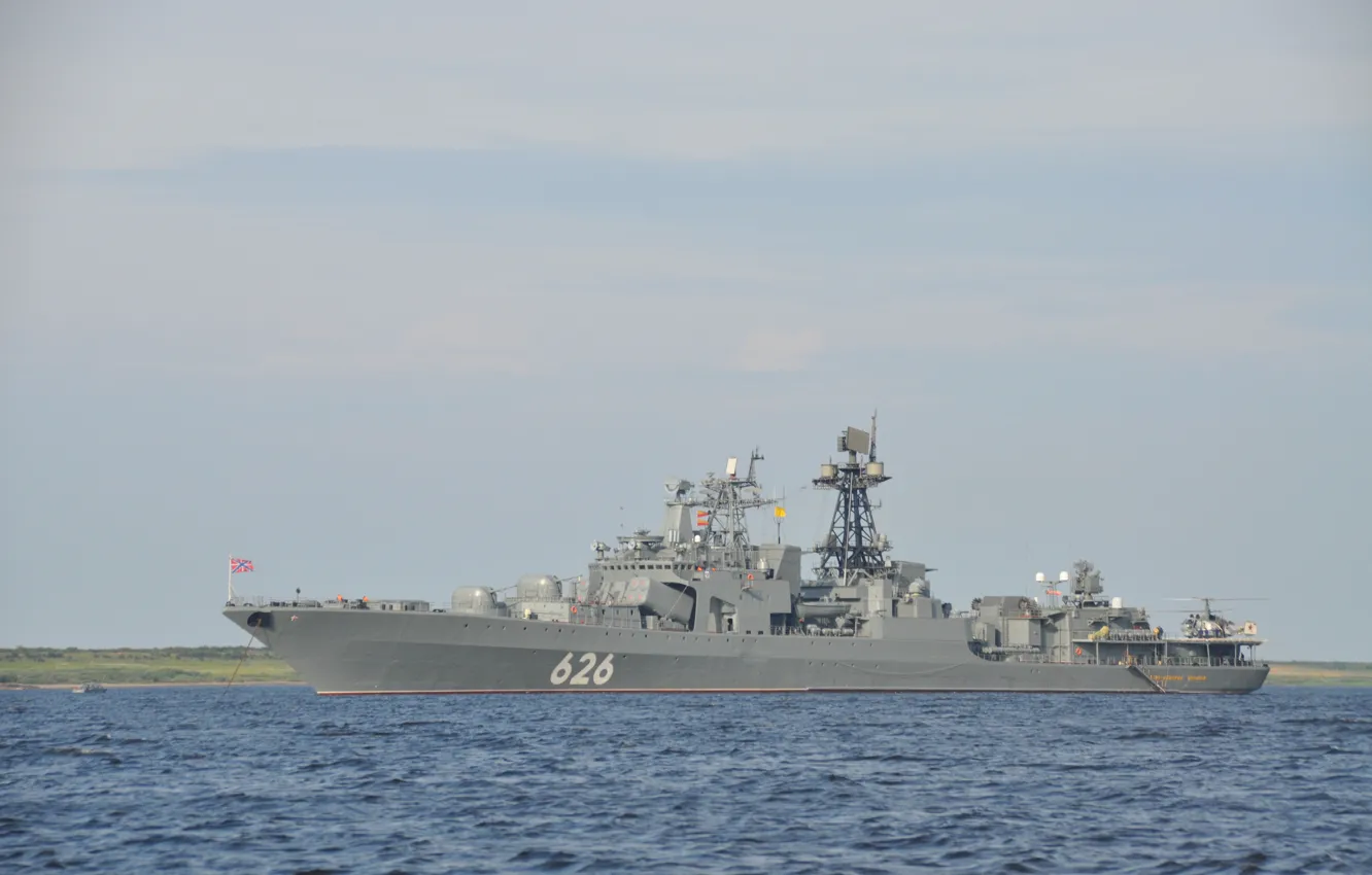 Фото обои корабль, большой, противолодочный, Вице Адмирал Кулаков, проект1155