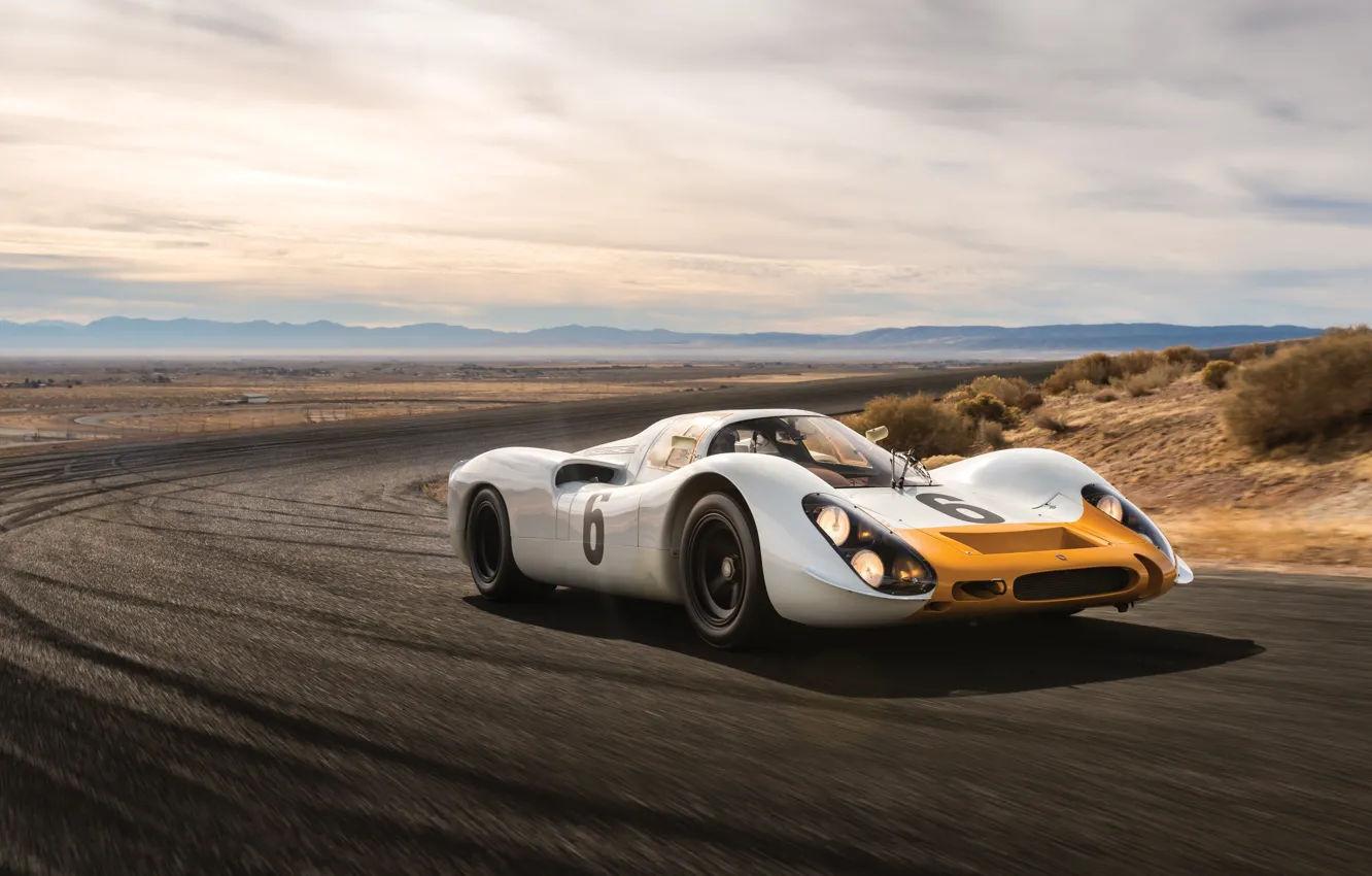 Фото обои Porsche, speed, Porsche 908