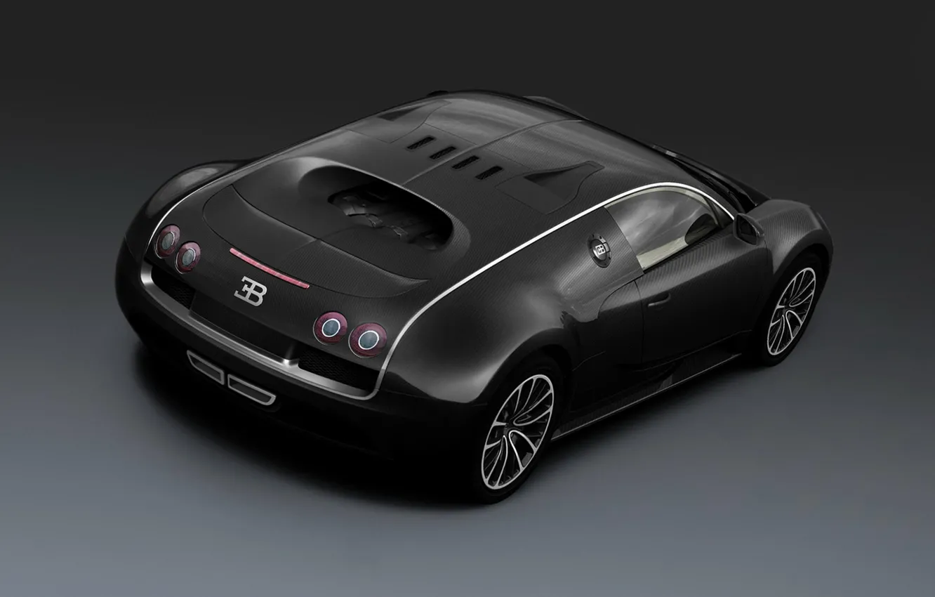 Фото обои car, машина, авто, черный, Shanghai, sport, суперспорт, Bugatti Veyron