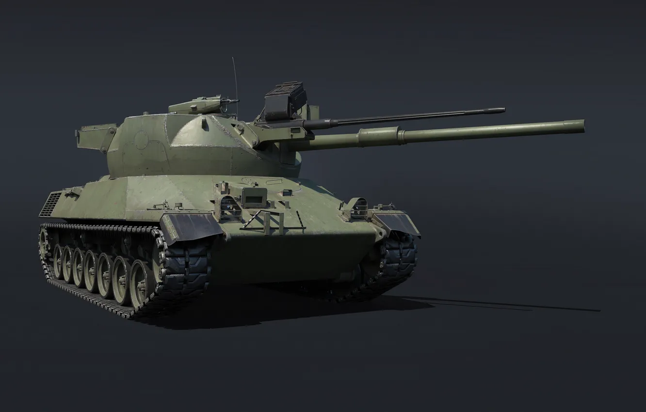 Фото обои Германия, Основной боевой танк, Экспериментальный танк, Turm III, 3-х плоскостная стабилизация вооружения