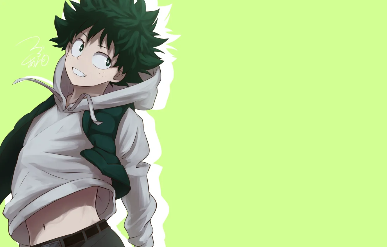 Фото обои Fanart, Boku no Hero Academia, My Hero Academia, Midoriya Izuku