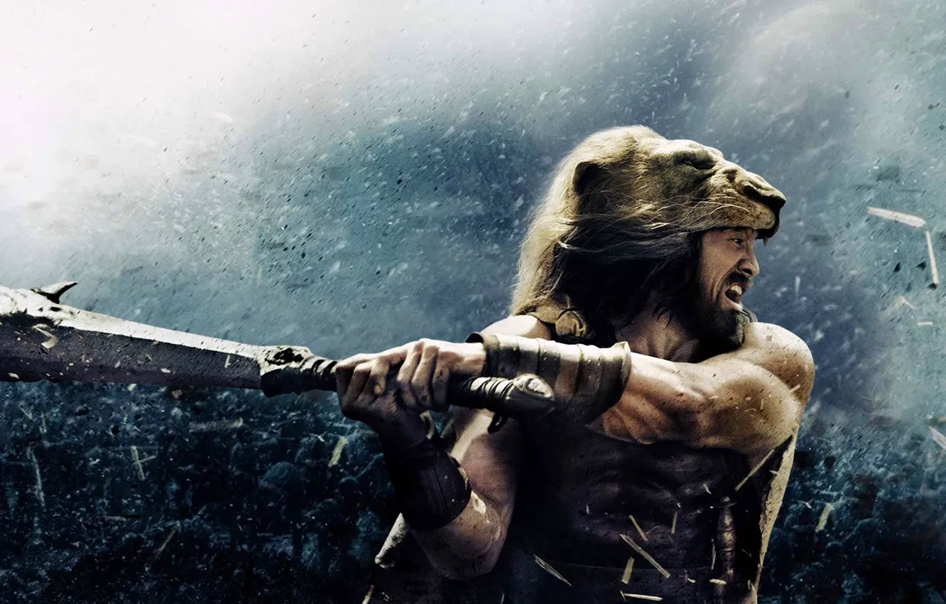 Фото обои Dwayne Johnson, Hercules, Paramount Pictures, 2014, Геракл