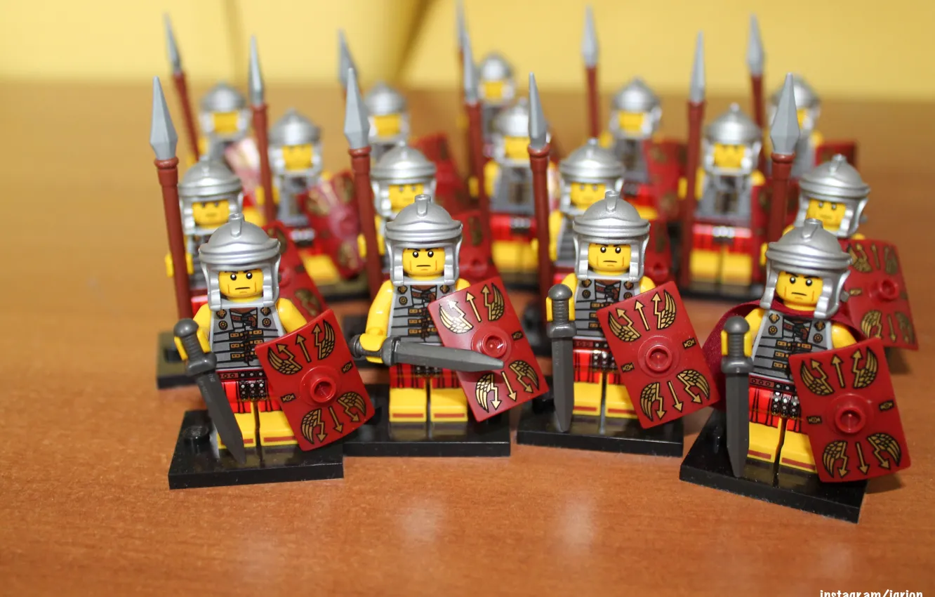 Фото обои макро, воин, lego, лего, легионеры, рим, легионер