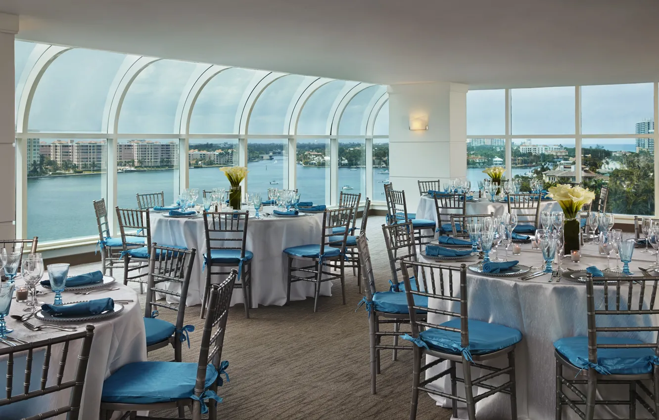 Фото обои дизайн, стиль, интерьер, ресторан, Florida, Waterstone Resort &ampamp; Marina