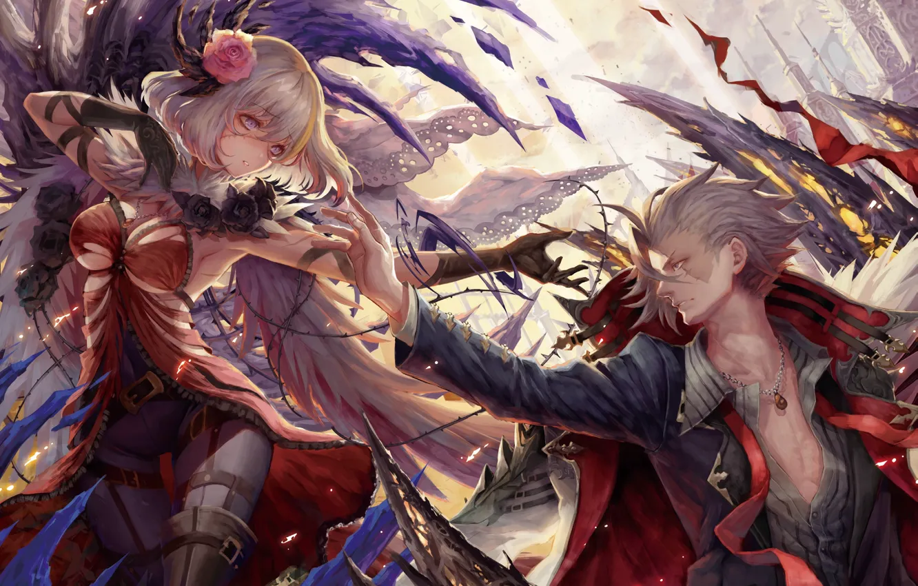 Фото обои CODE VEIN, Okuma Mai, Eva Roux, Jack Rutherford