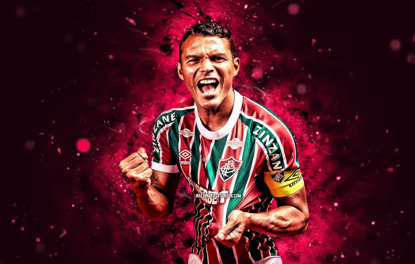 Фото обои Legend, Football, Brazil, Soccer, Brasil, Silva, Captain, Thiago