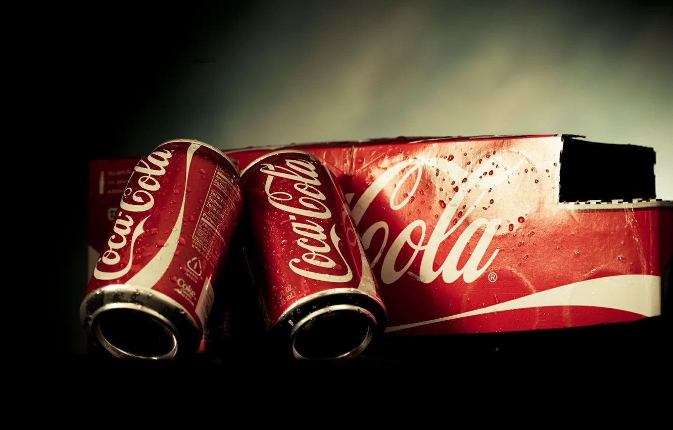 Фото обои напиток, coca-cola, упаковка, кока кола, баночка