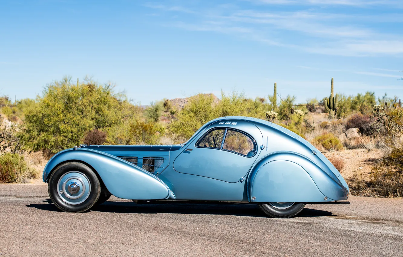 Фото обои Bugatti, Bugatti Type 57SC Atlantic, Type 57