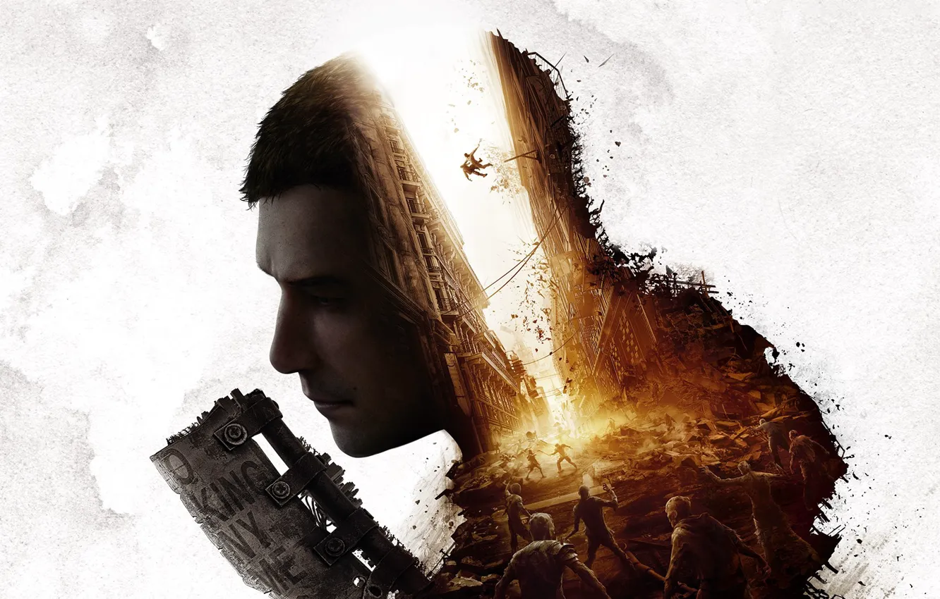 Фото обои Techland, Dying Light, Zombies, Dying Light 2, Эйден Колдуэлл