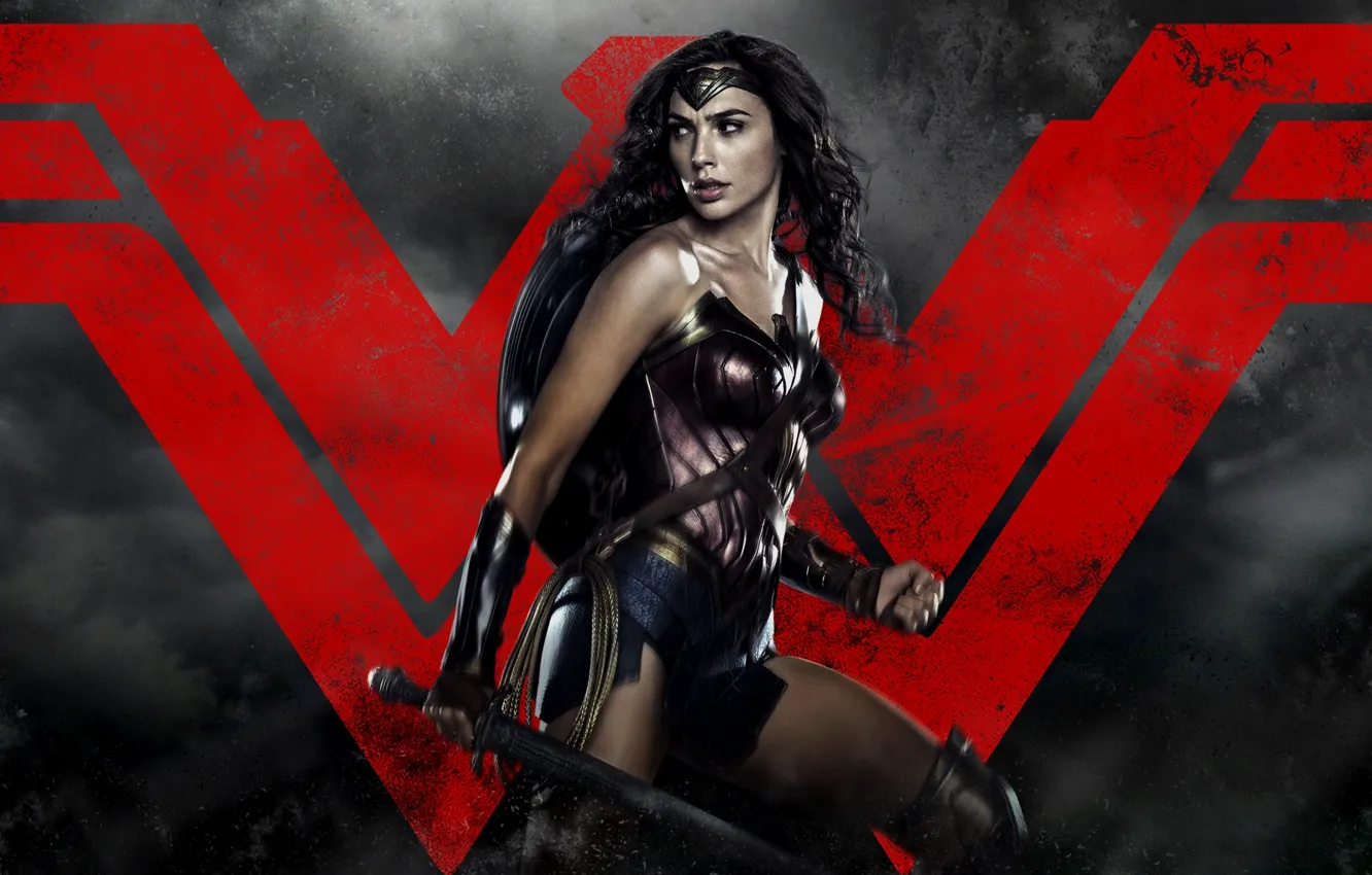 Фото обои Wonder Woman, DC Comics, Gal Gadot, чудо женщина