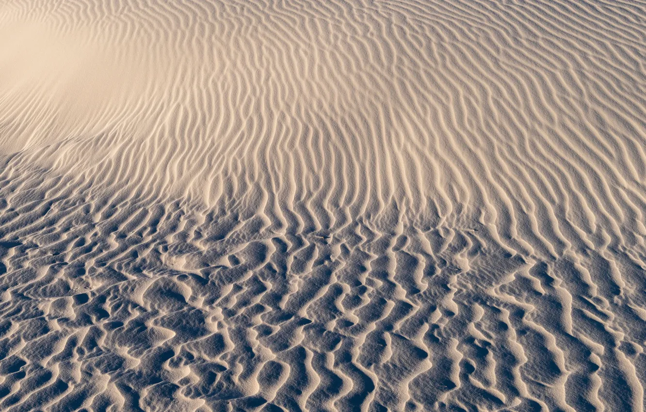 Фото обои песок, белый, узоры