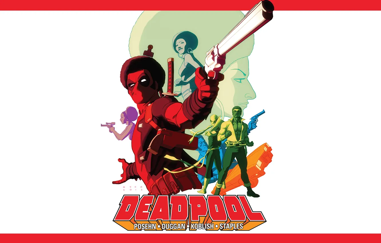 Фото обои Deadpool, Marvel, Дэдпул, комикс, comics, Wade Wilson, Марвел, Уэйд Уилсон