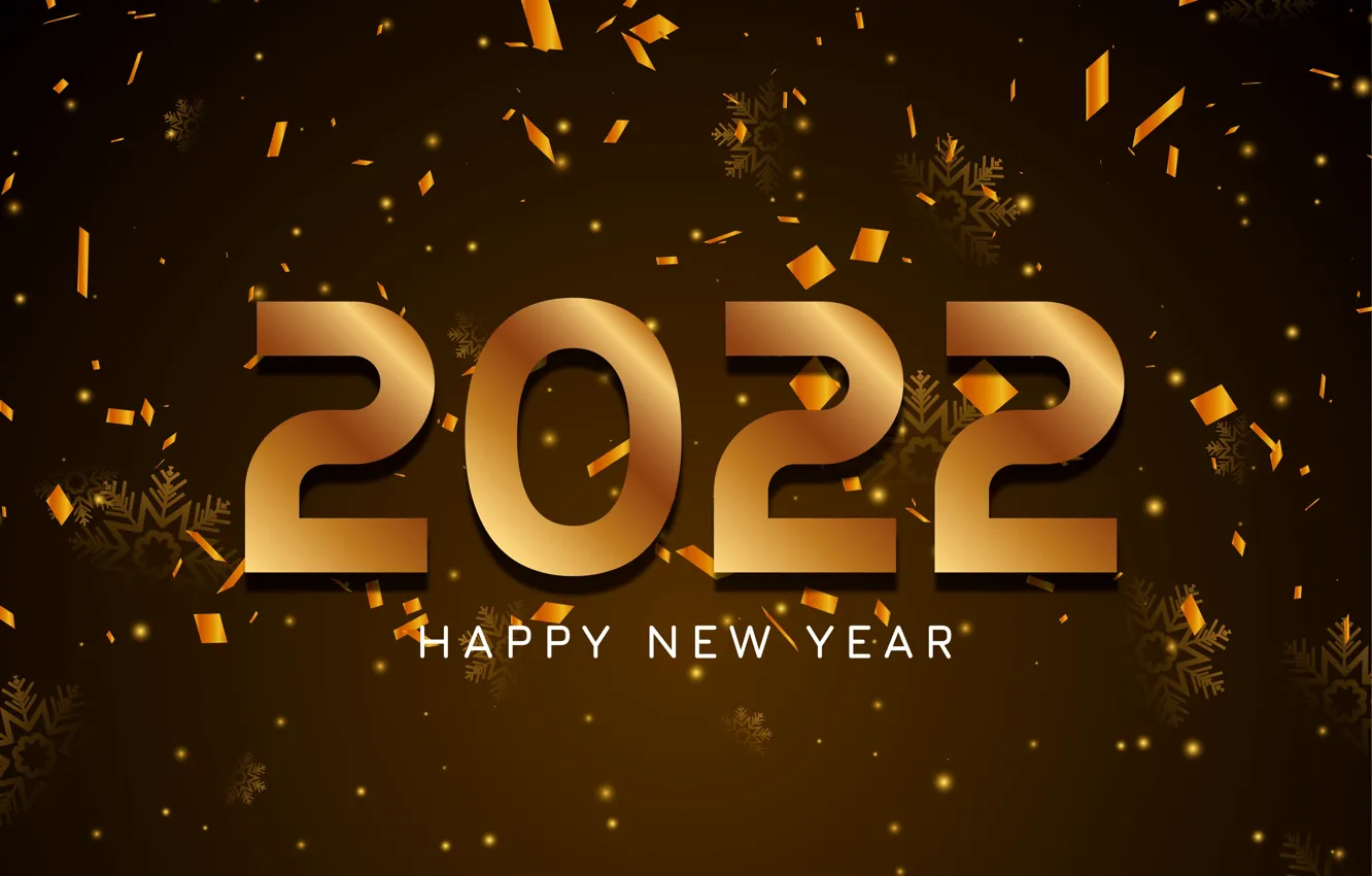 Фото обои фон, золото, цифры, Новый год, golden, new year, happy, luxury