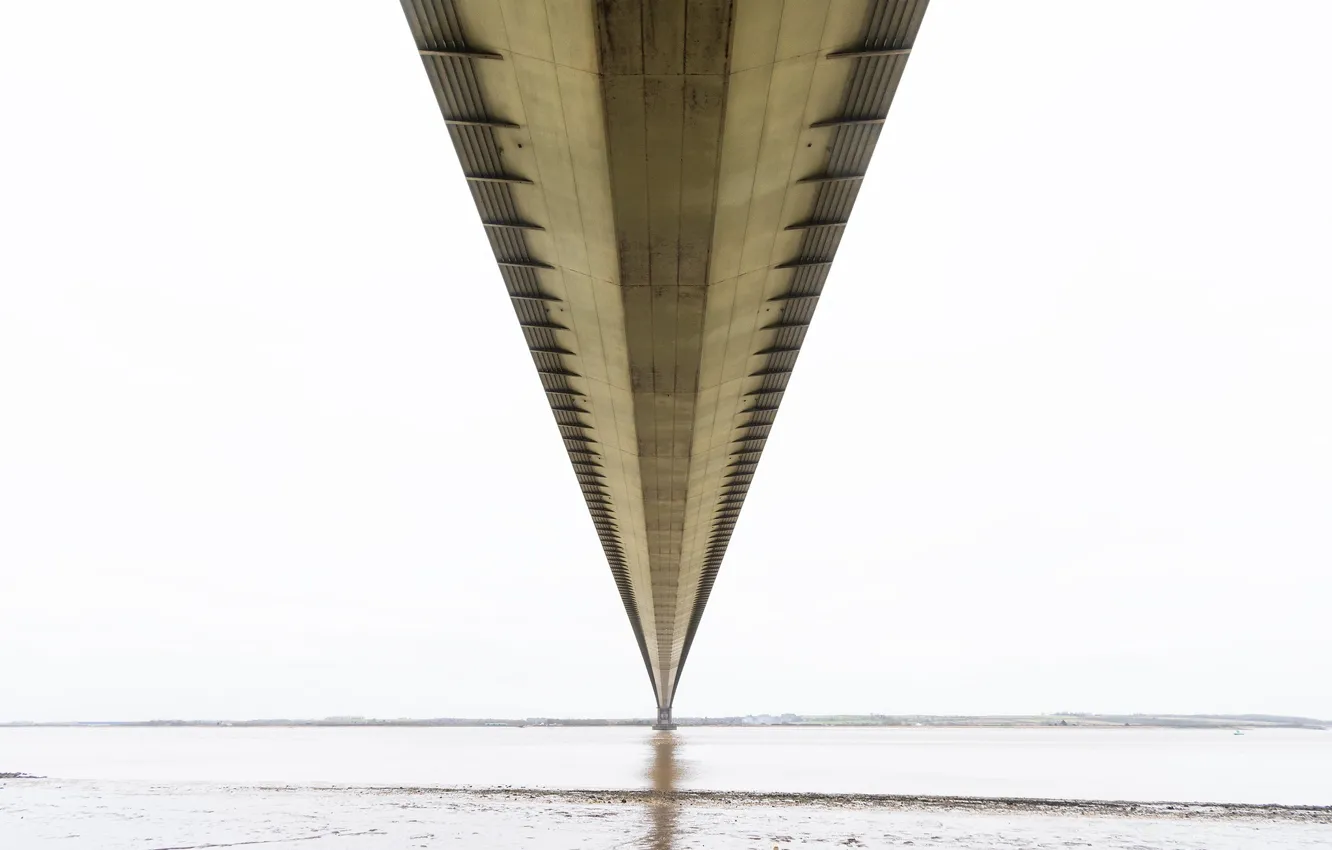 Фото обои England, Hessle, Humber bridge