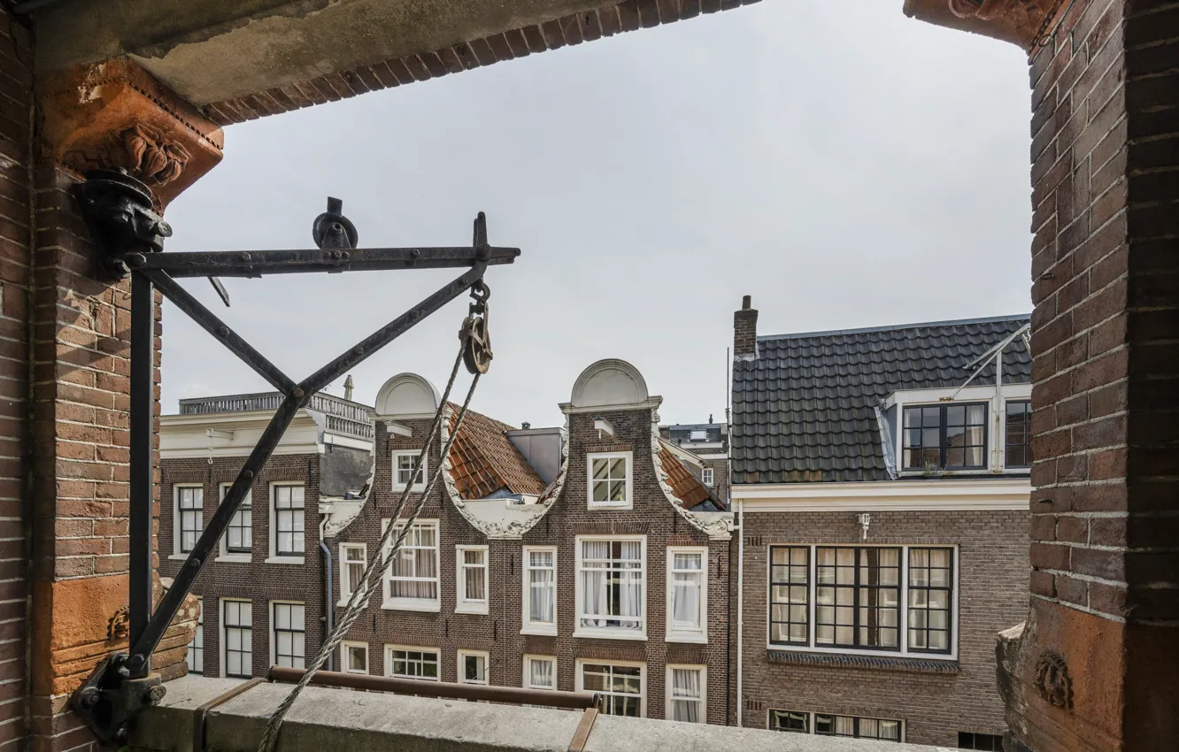 Фото обои Дома, Амстердам, Нидерланды, Amsterdam, Нью-Лоирсдварсстраат, Nieuwe Looiersdwarsstraat, Grachtengordel, Грахтенгордель