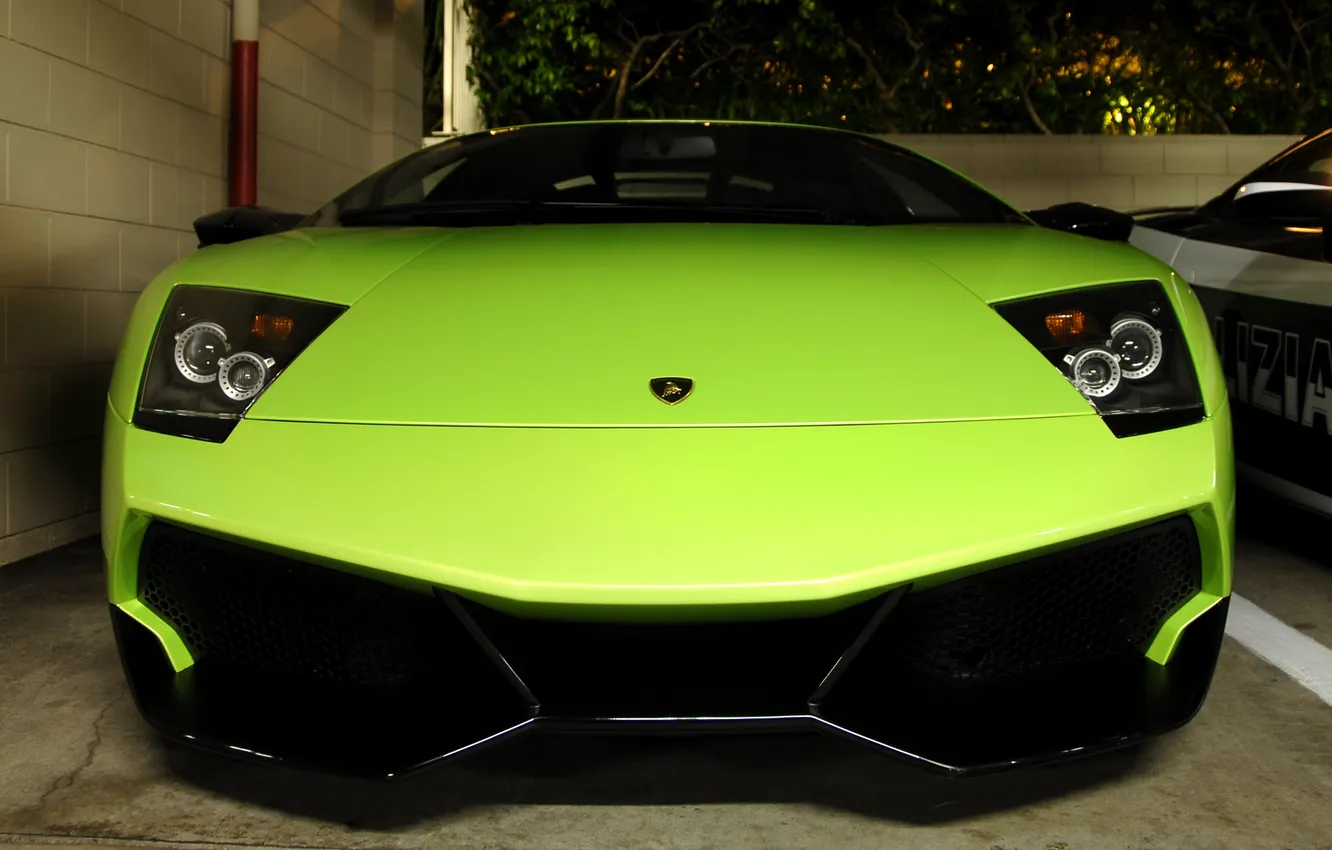 Фото обои авто, Lamborghini, салатовый, supercar, color, ламборгини, Lamborghini LP670-4 SV