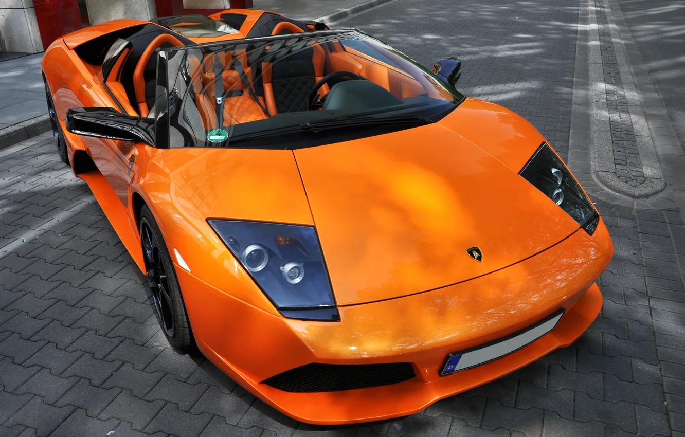 Фото обои Roadster, Lamborghini, LP640, Murciélago