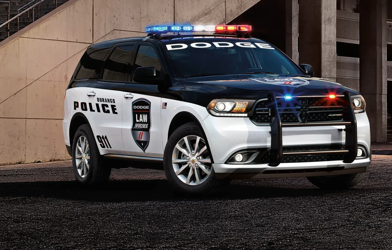 Фото обои dodge, police, durango