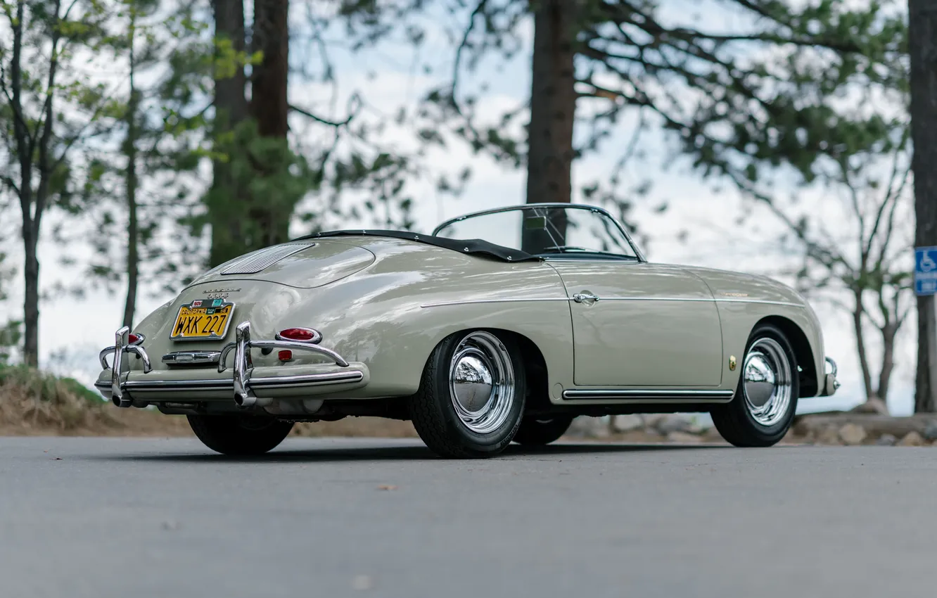 Фото обои Porsche, 356, 1958, Porsche 356A 1600 Super Speedster