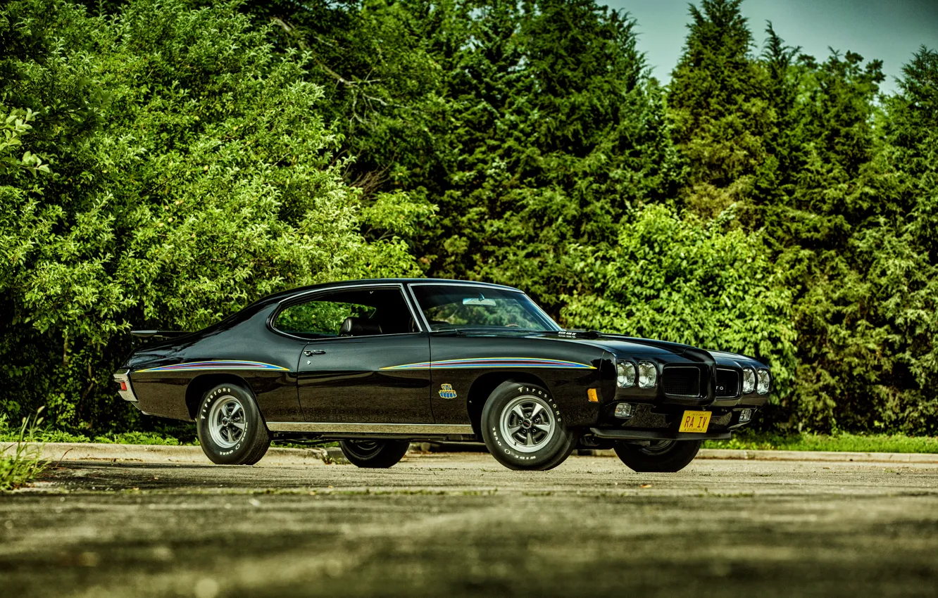 Фото обои купе, Coupe, Pontiac, GTO, 1970, понтиак, Hardtop