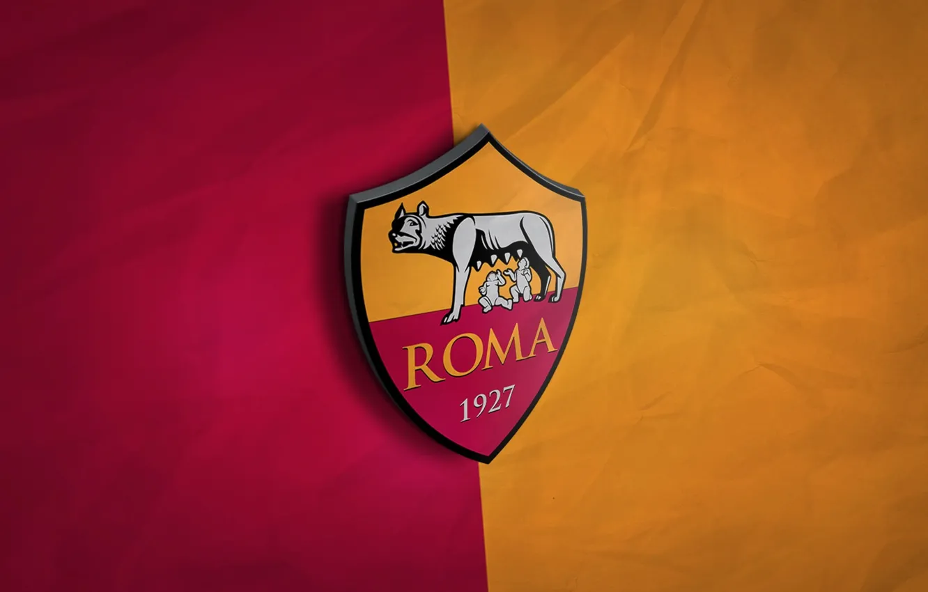 Фото обои wallpaper, football, 3D logo, Serie A, AS Roma, Italy, Sport