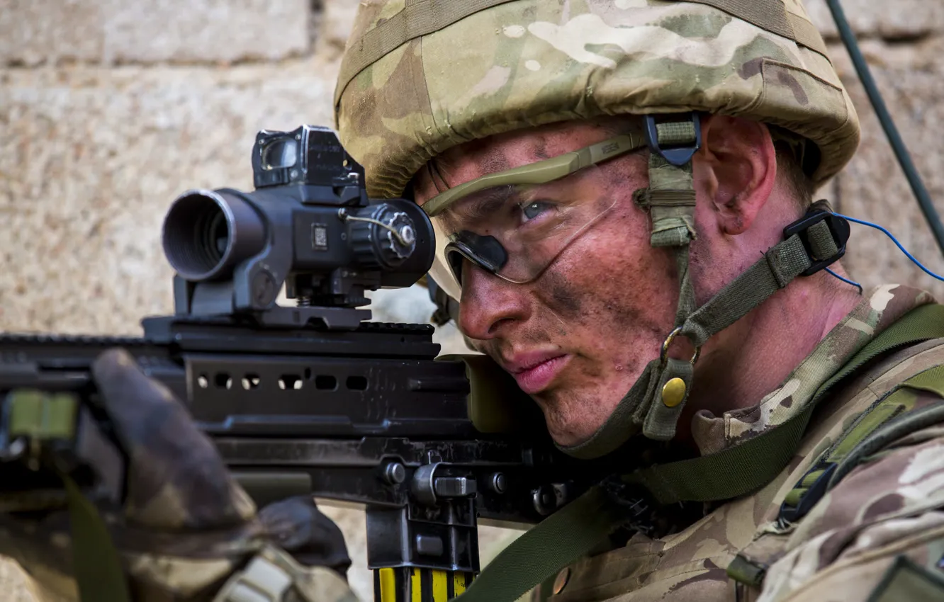 Фото обои оружие, солдат, Royal Marine Commandos