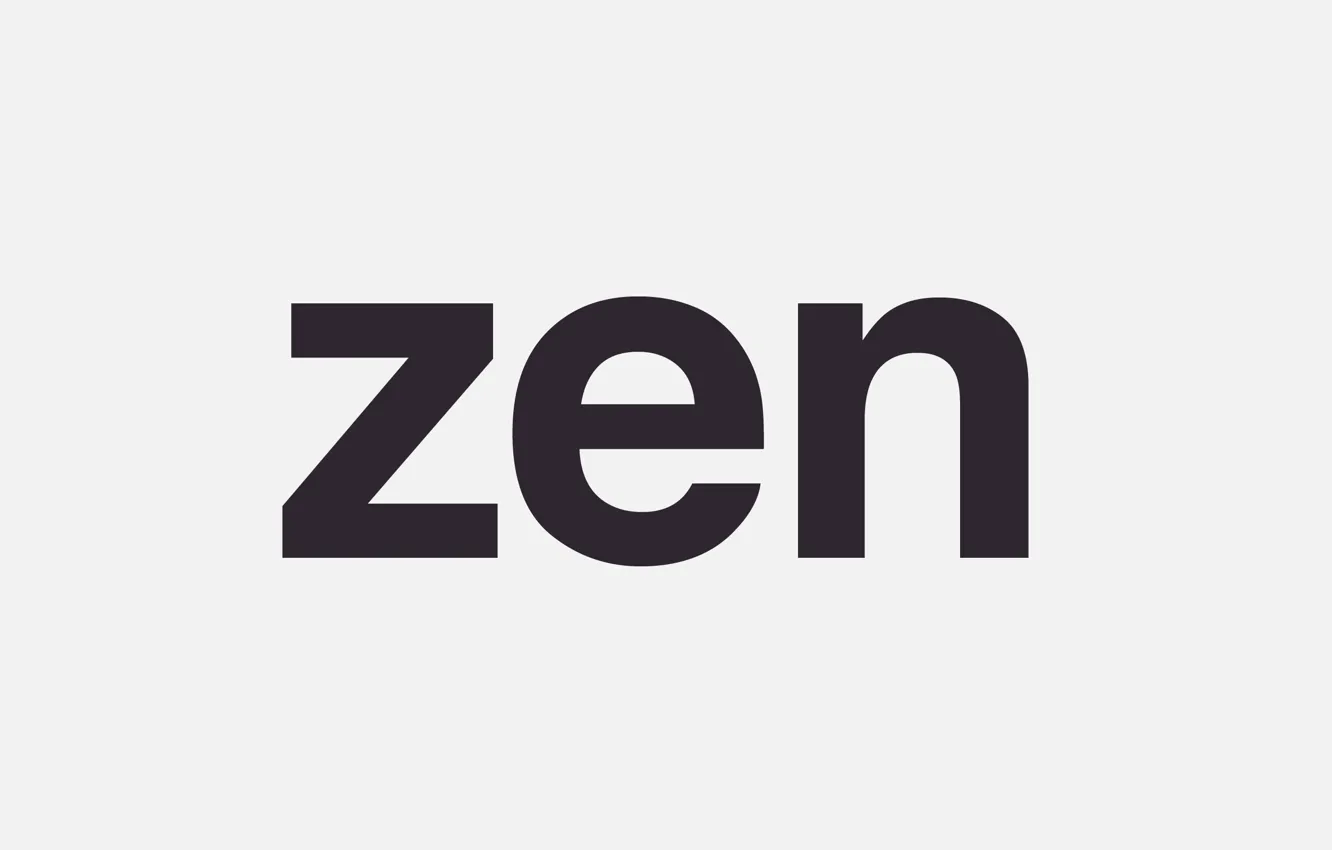 Фото обои буквы, надпись, Zen, Цзен