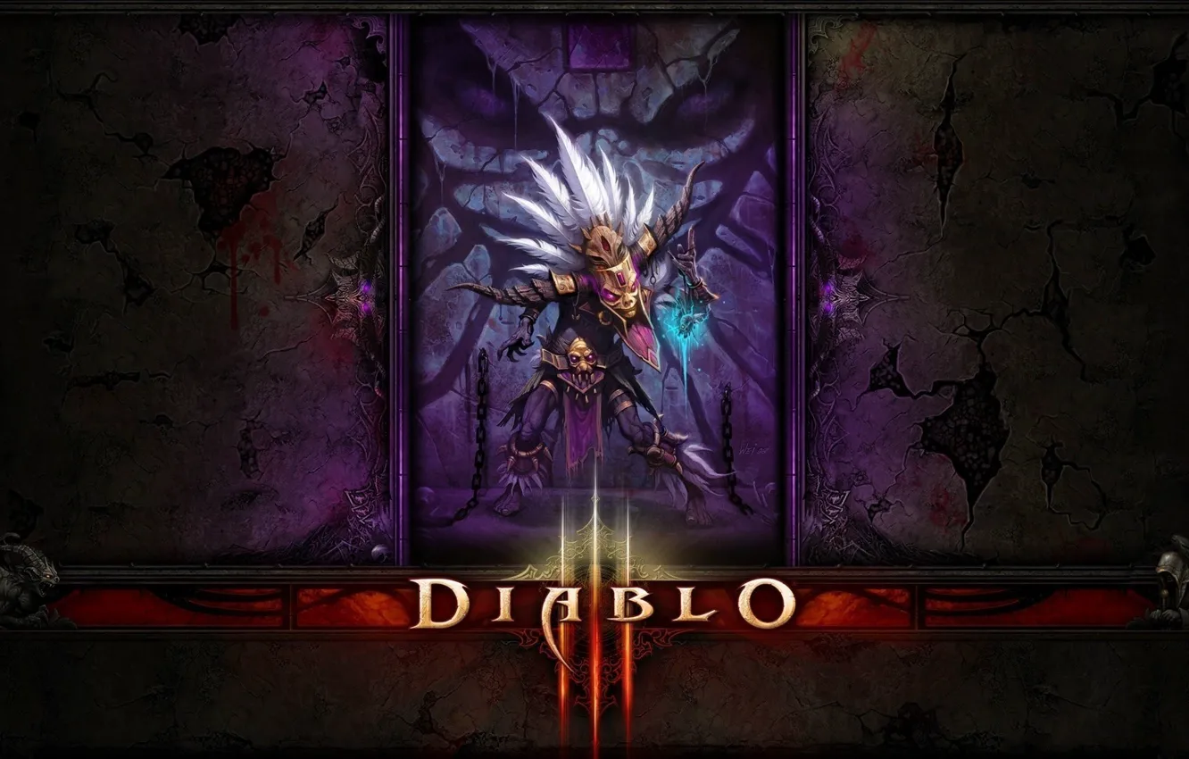 Фото обои game, blizzard, diablo, diablo 3