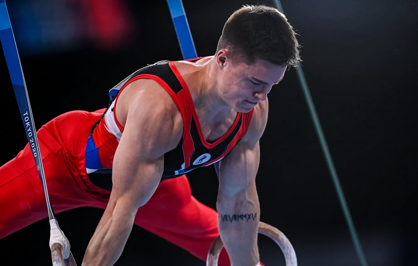 Фото обои Олимпийские игры, спортивная гимнастика, Никита Нагорный