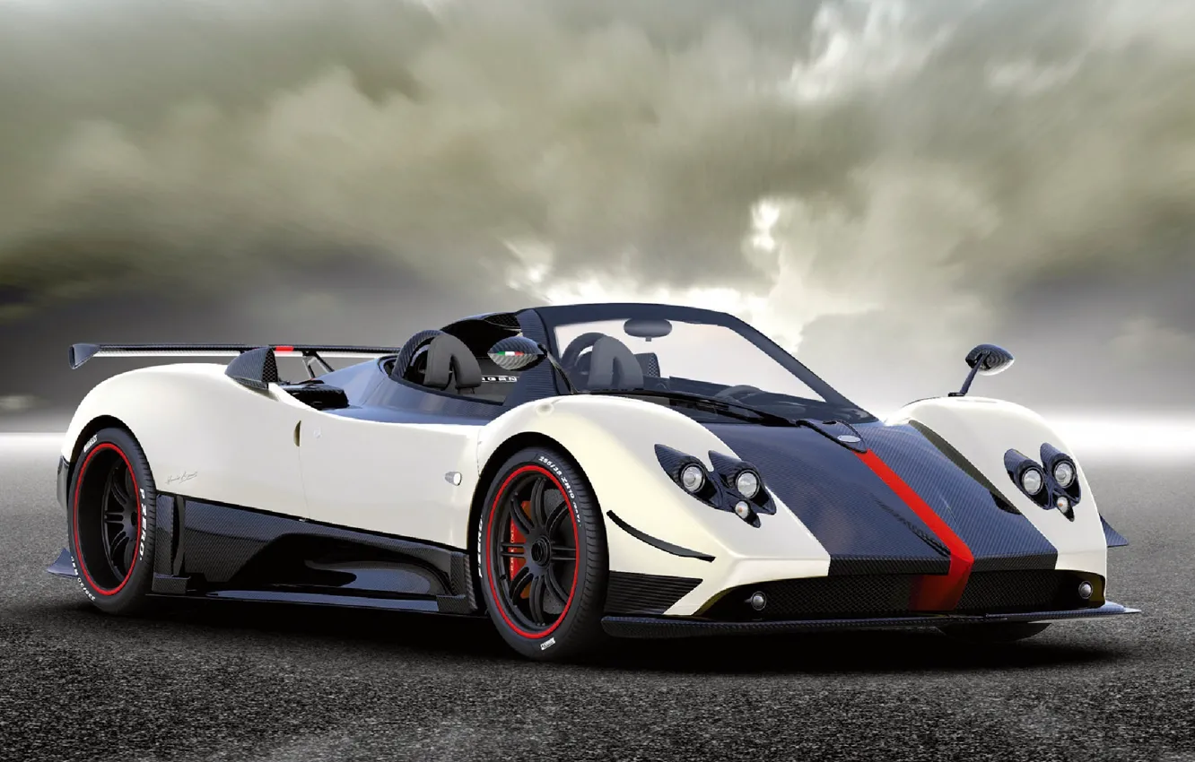 Фото обои Pagani, Zonda, Cinque