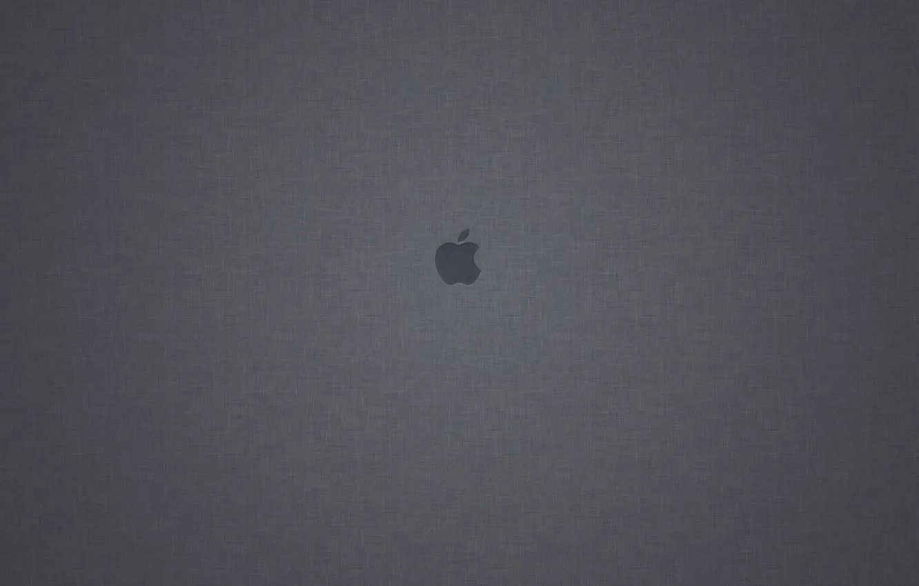 Фото обои Apple, Яблоко, Серый фон, Mac os