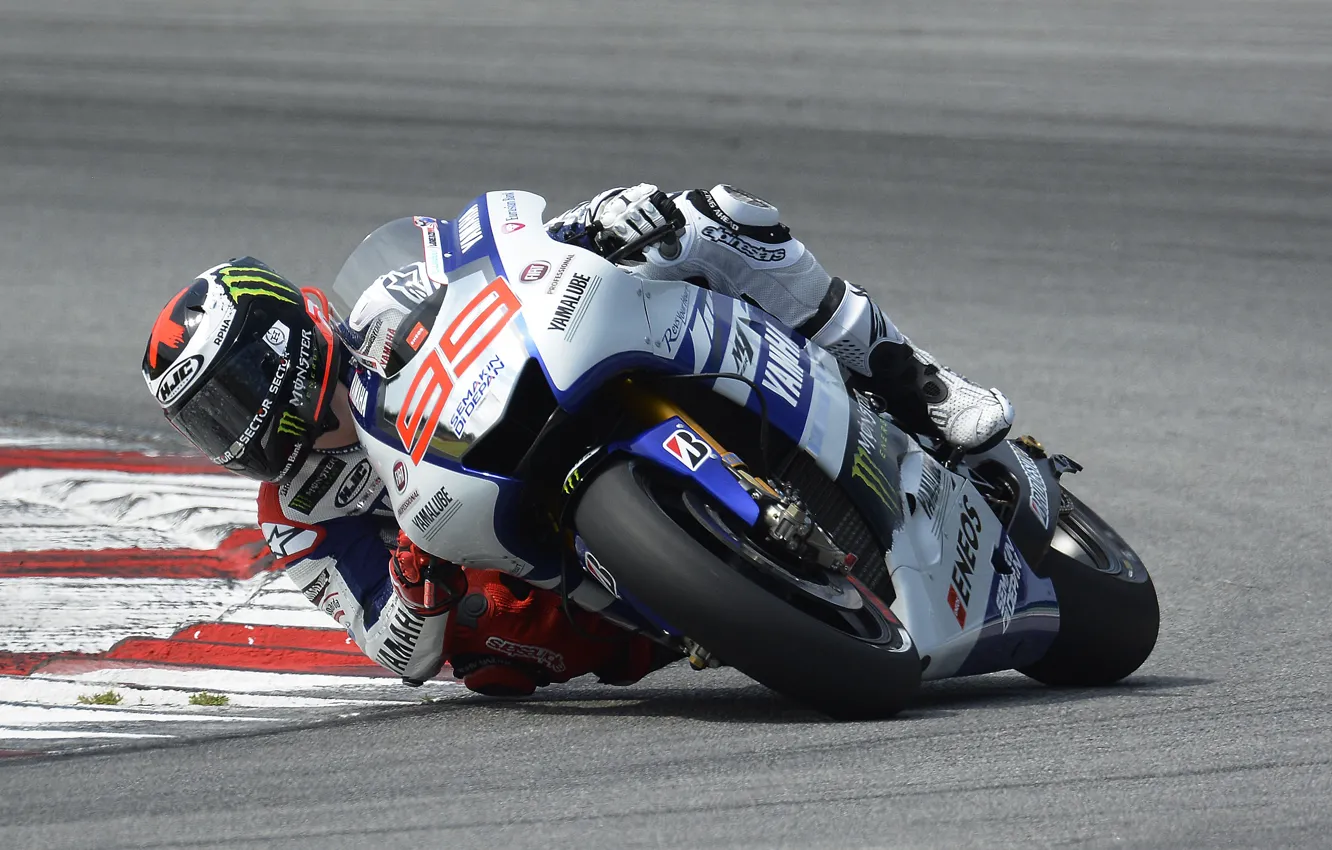 Фото обои Yamaha, MotoGP, Jorge Lorenzo