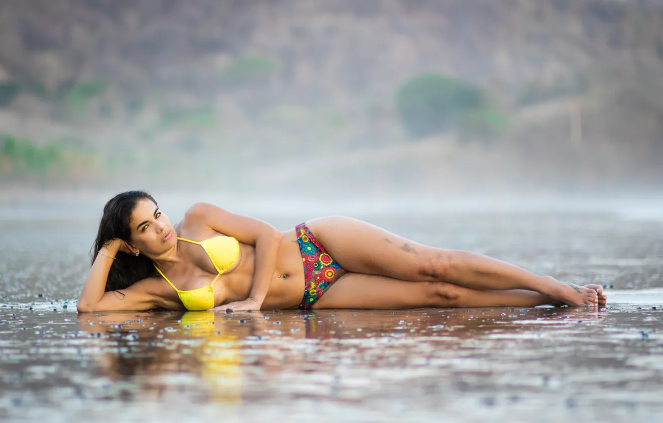 Фото обои лето, девушка, Liz