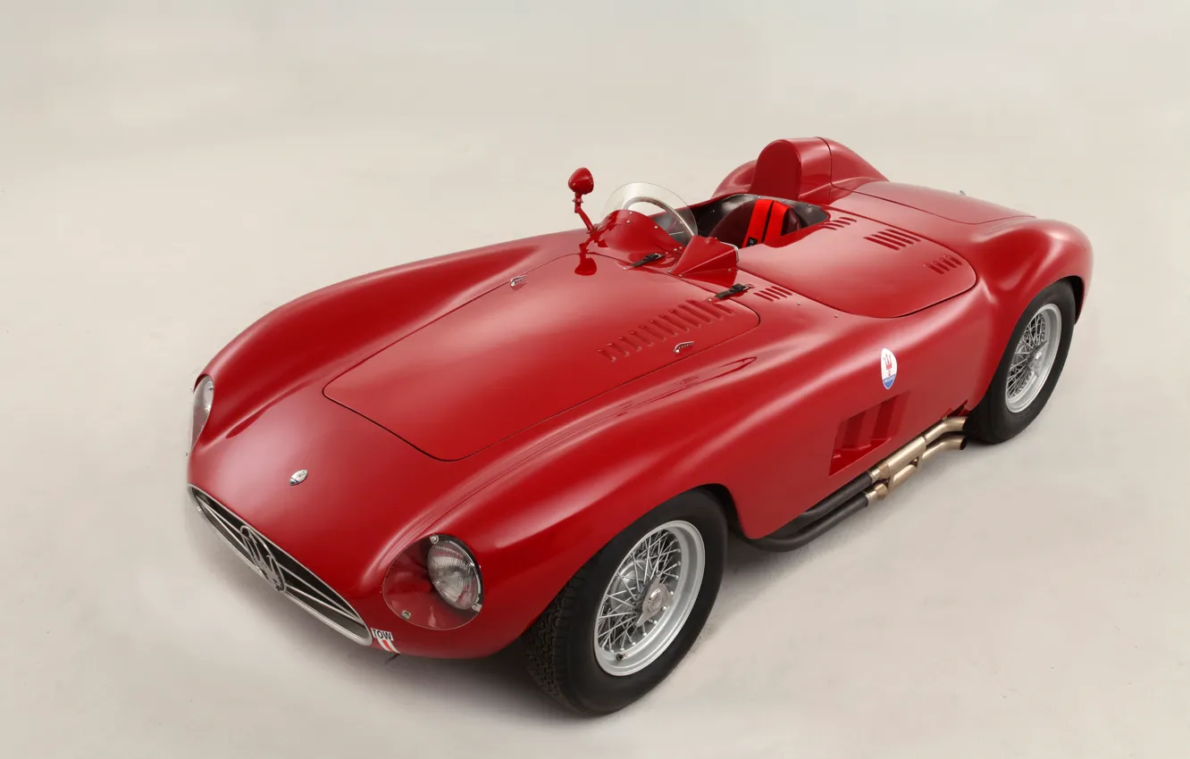 Фото обои Maserati, Classic, Classic car, 1955, Sports car, Maserati 300S