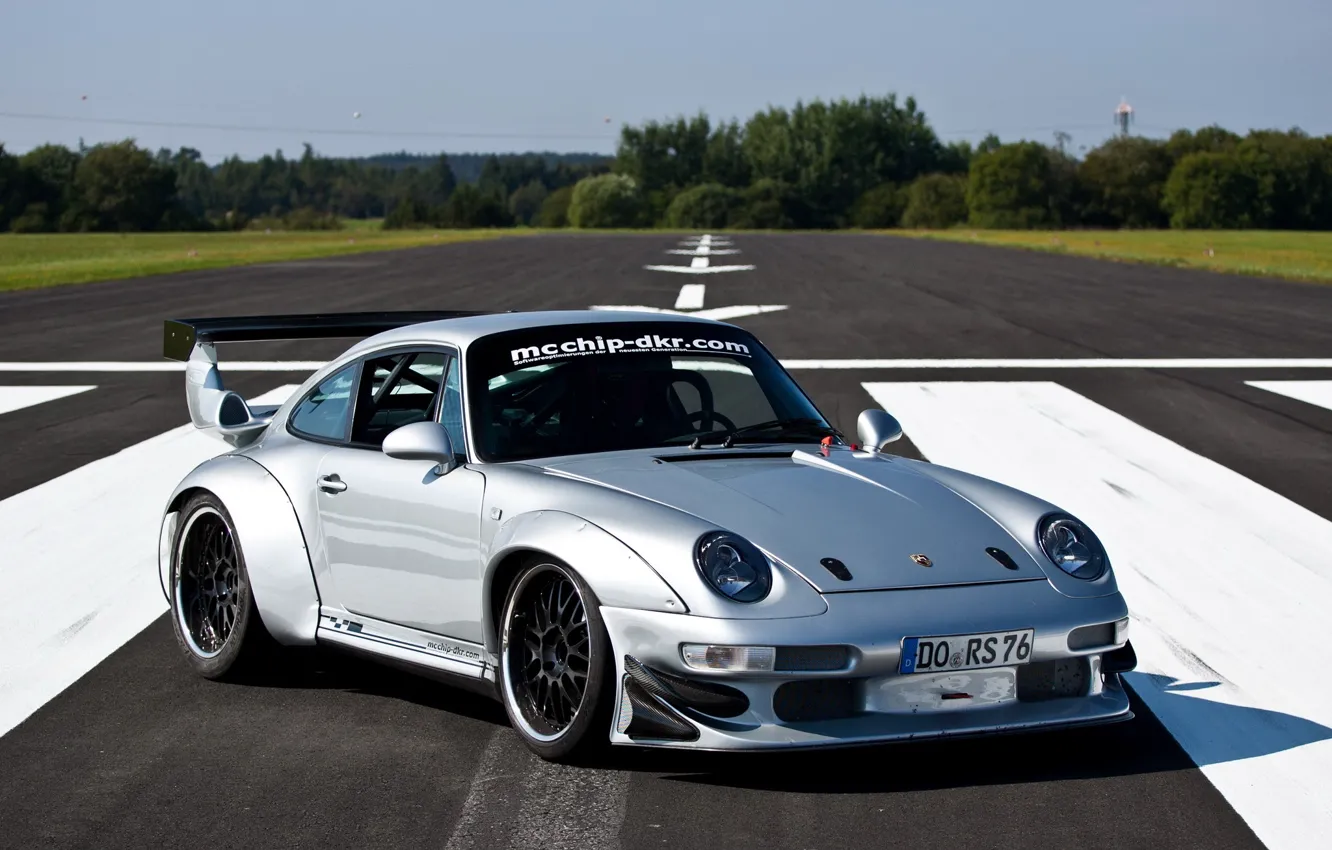 Фото обои Porsche, GT2, 993