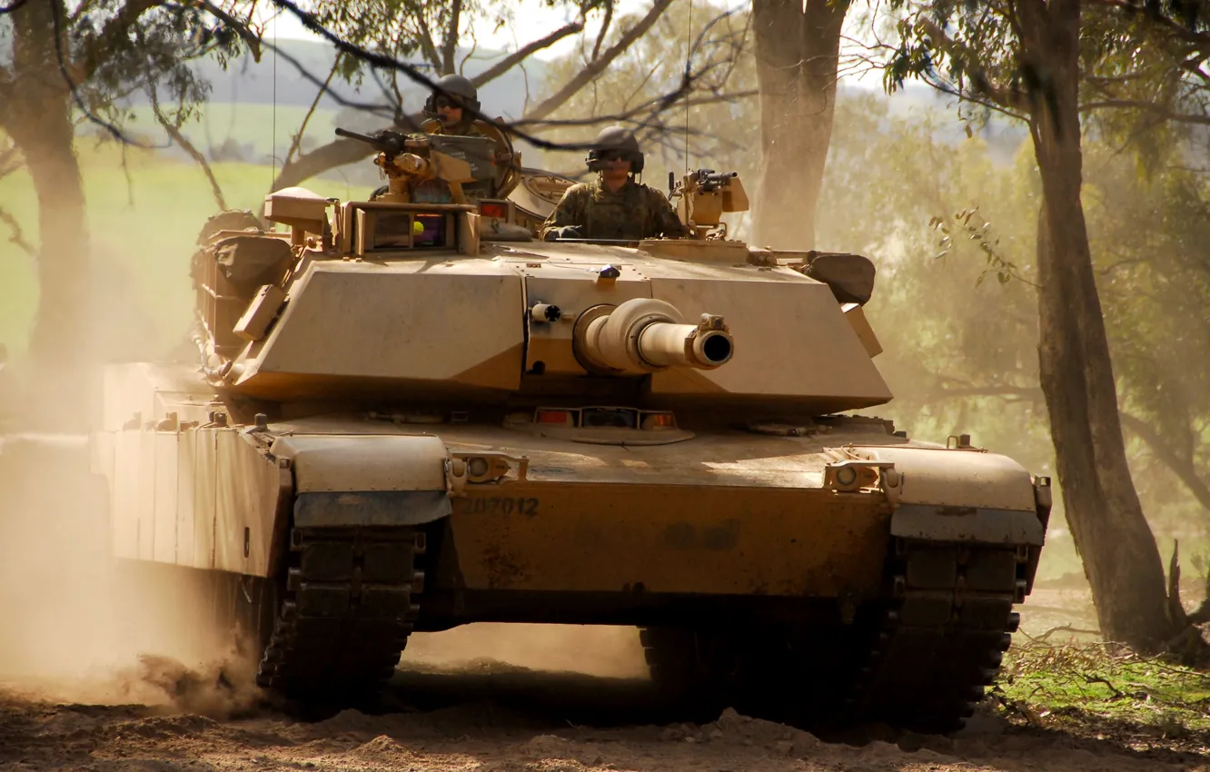 Фото обои танк, раскраска, учения, танкисты, &ampquot;Абрамс&ampquot;