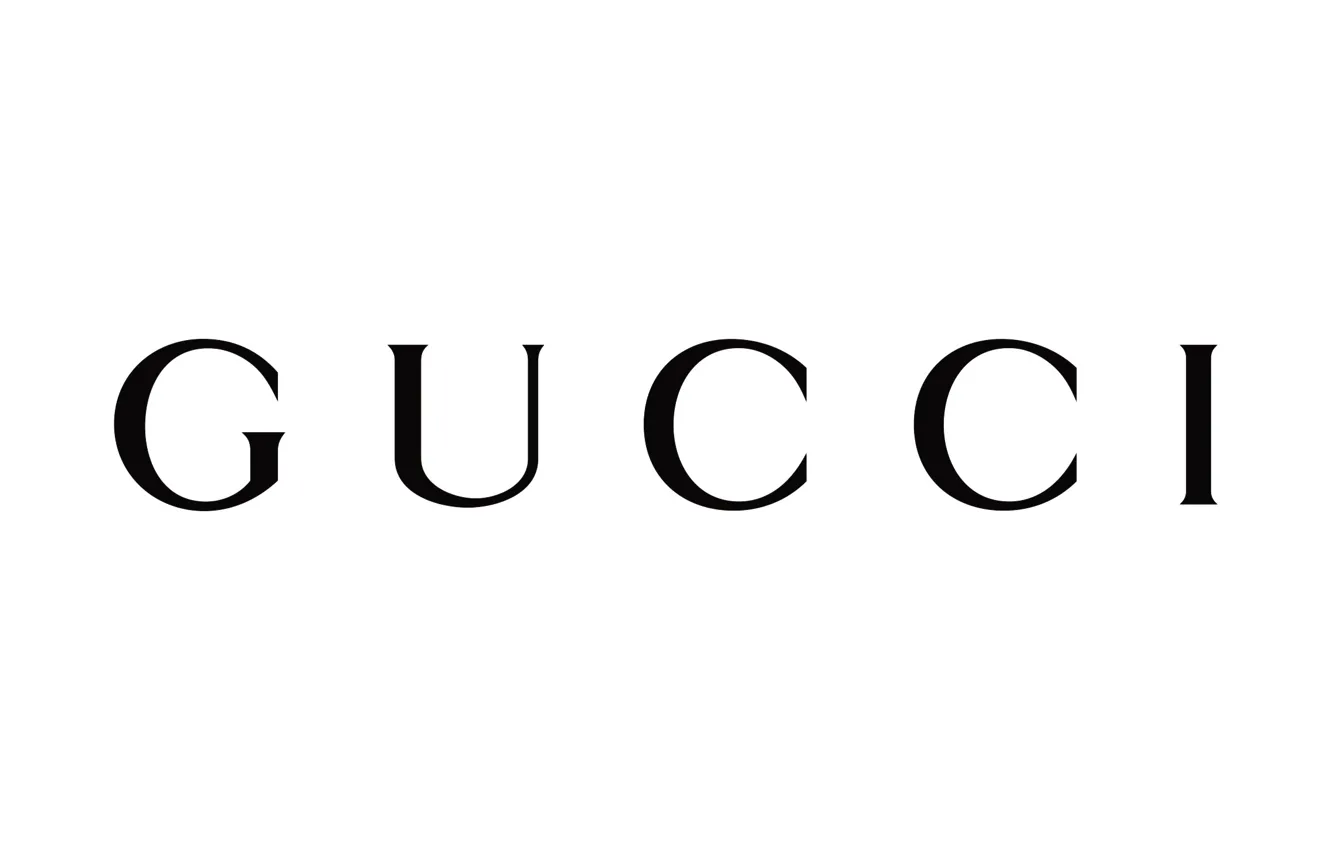 Фото обои белый, буквы, чёрный, white, black, words, fon, gucci