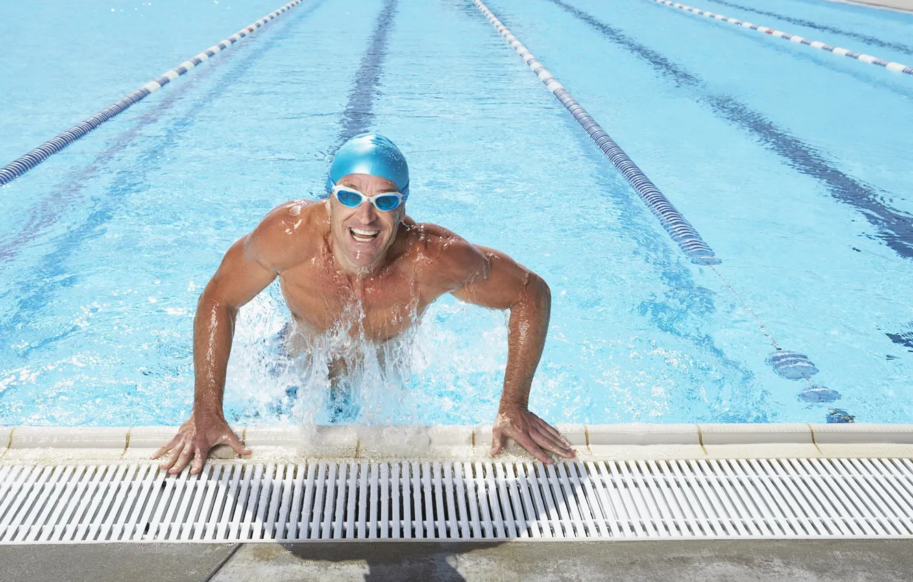 Фото обои carrera, natación, agua, pileta