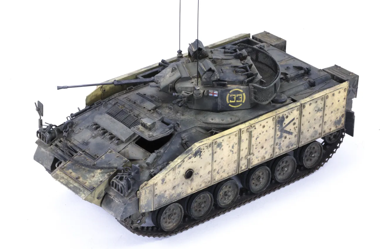 Фото обои машина, игрушка, боевая, бронетранспортёр, моделька, пехоты