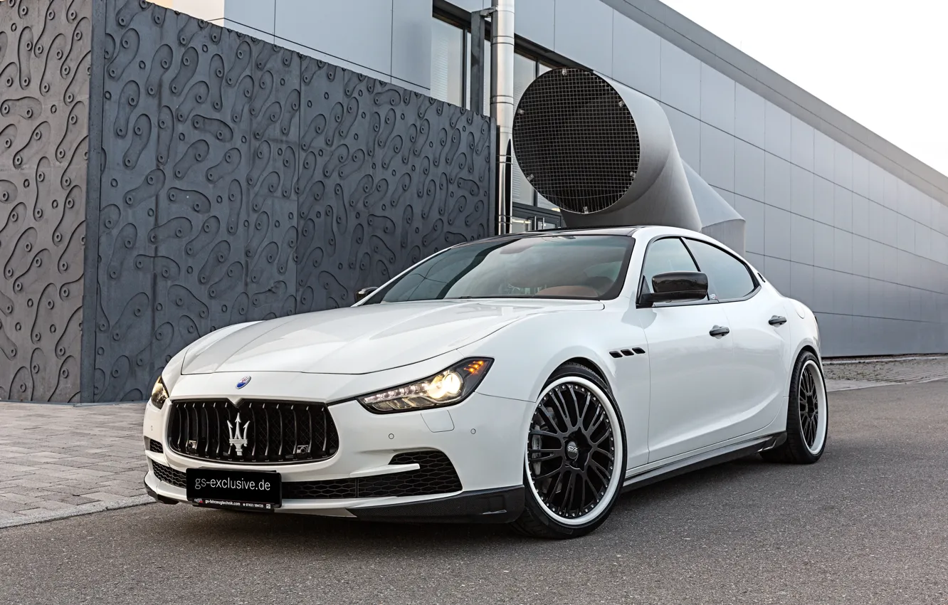 Фото обои Maserati, мазерати, Ghibli, гибли, 2015, G&ampamp;S Exclusive