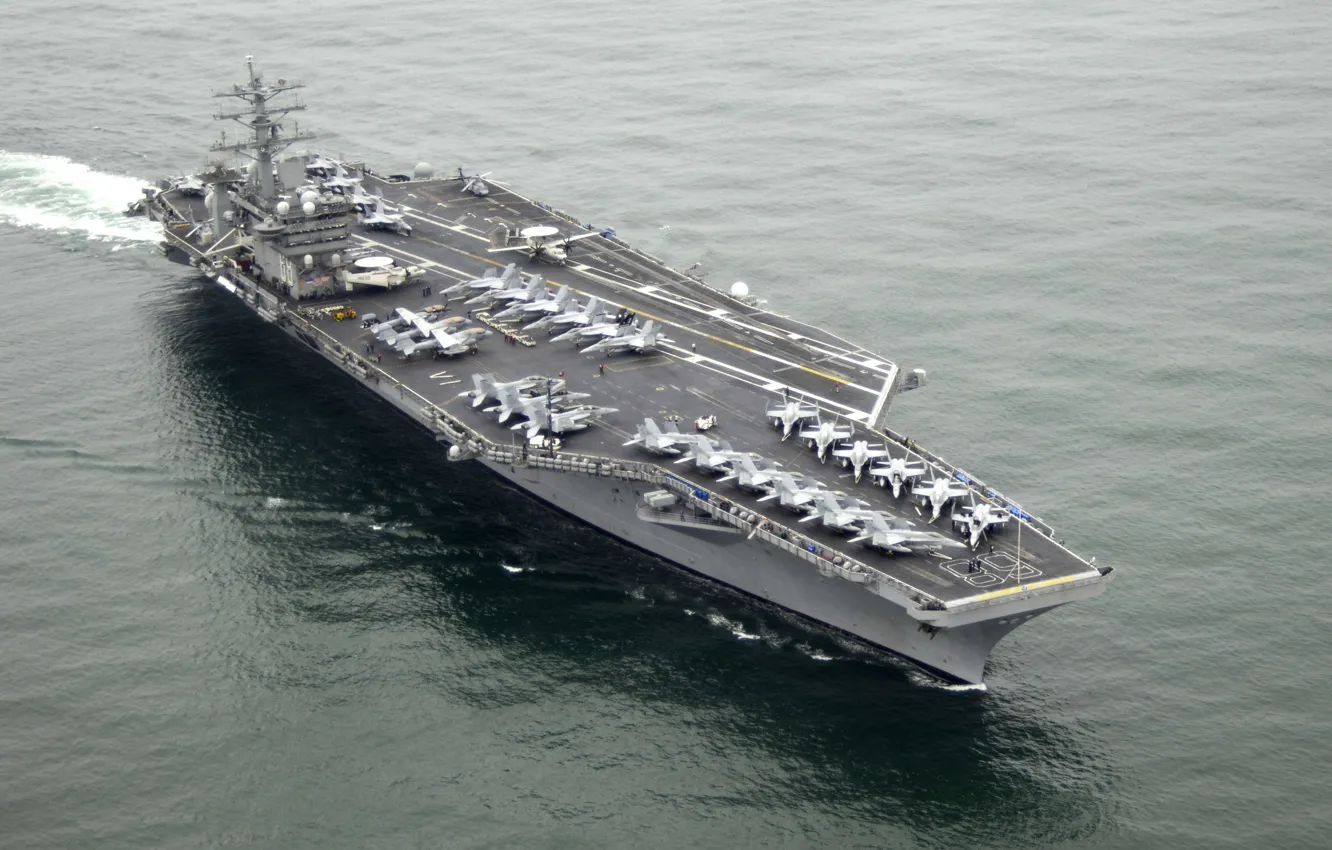 Фото обои aircraft, USS, carrier
