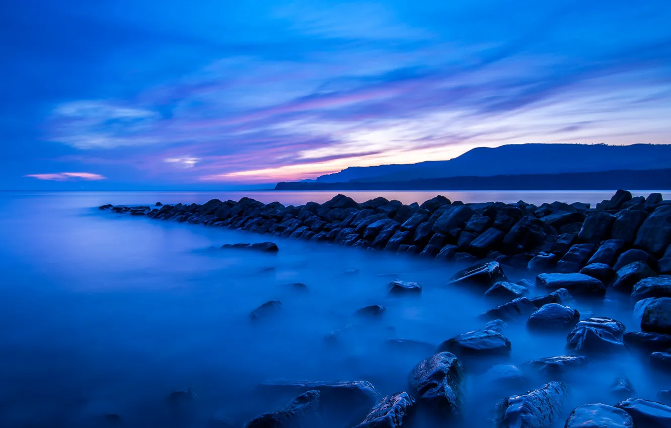 Фото обои море, горы, природа, камни, Англия, Дорсет