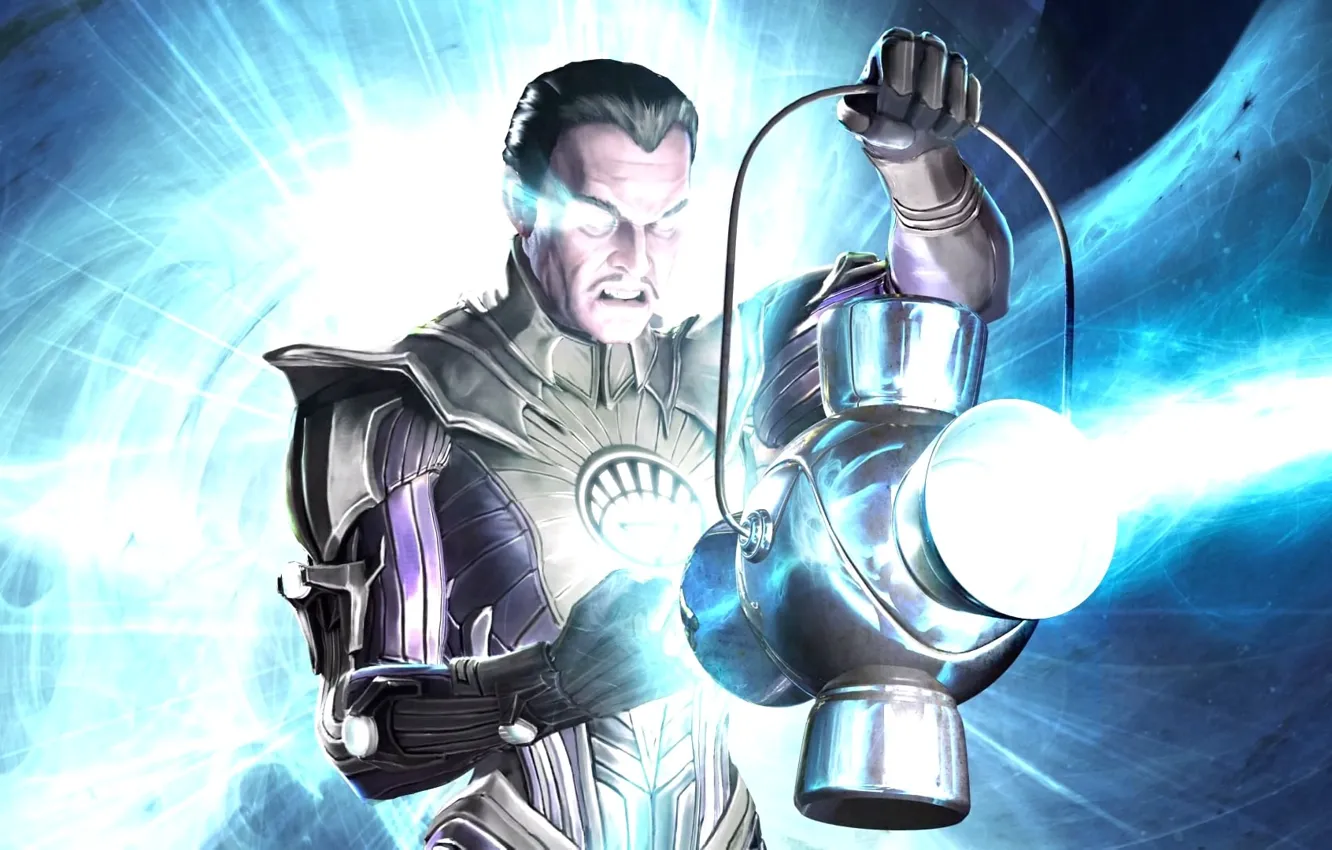 Фото обои космос, Планета, DC Comics, Комиксы, желтый фонарь, sinestro, синестро